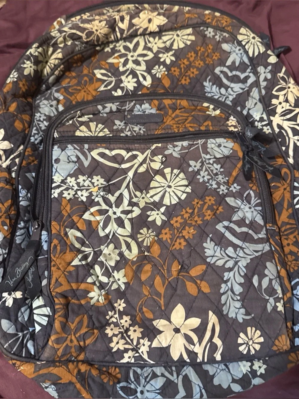 Vera Bradley Retired Print Backpack